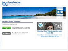 Tablet Screenshot of cobweb.businesscollaborator.com